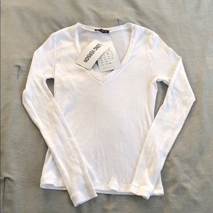 Brandy Melville White Long Sleeve